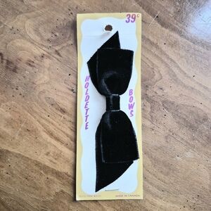 Vintage Clip On Hair Bow